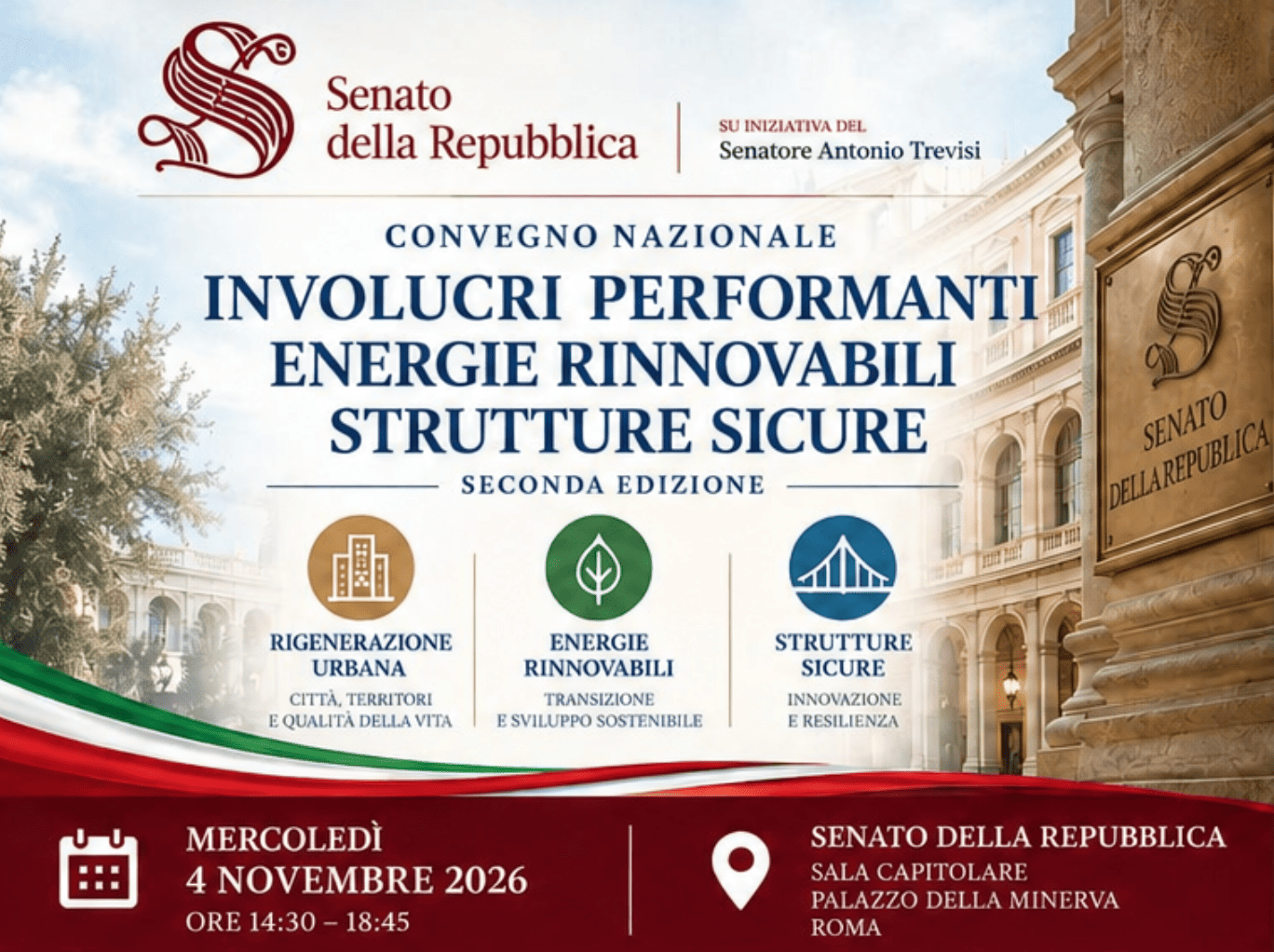 Involucri performanti, energie rinnovabili, strutture sicure